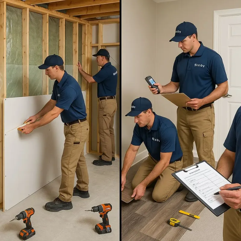 Repairs and Reconstruction process in Cooperstown, WI