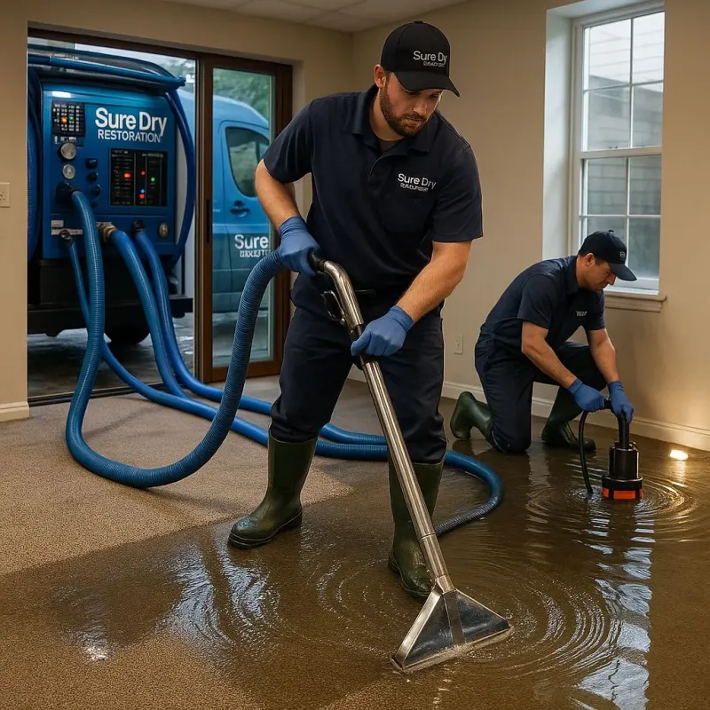Water Extraction and Removal process in Cooperstown, WI